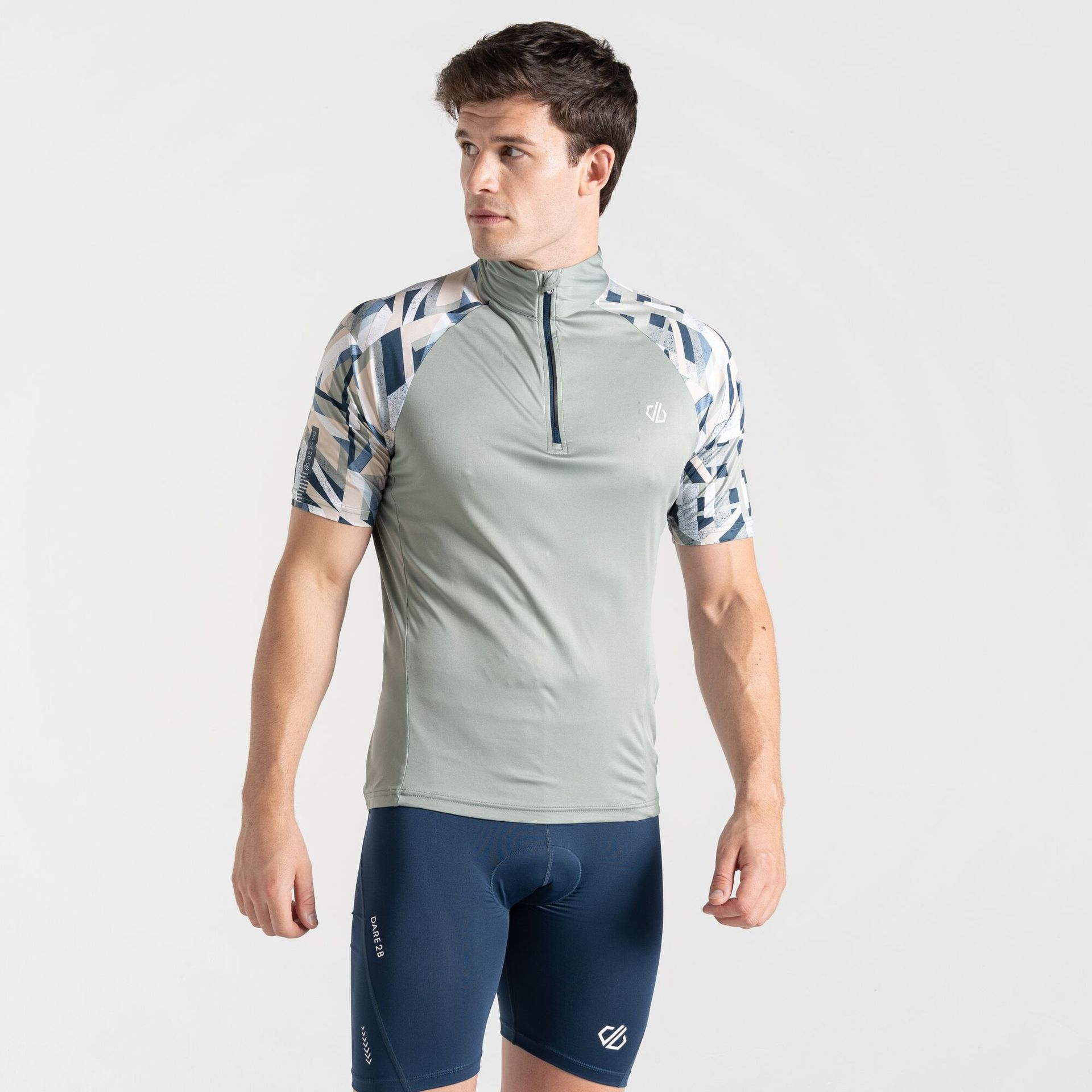 Dare 2b Męska koszulka rowerowa Riding Zielony, Rozmiar: XL