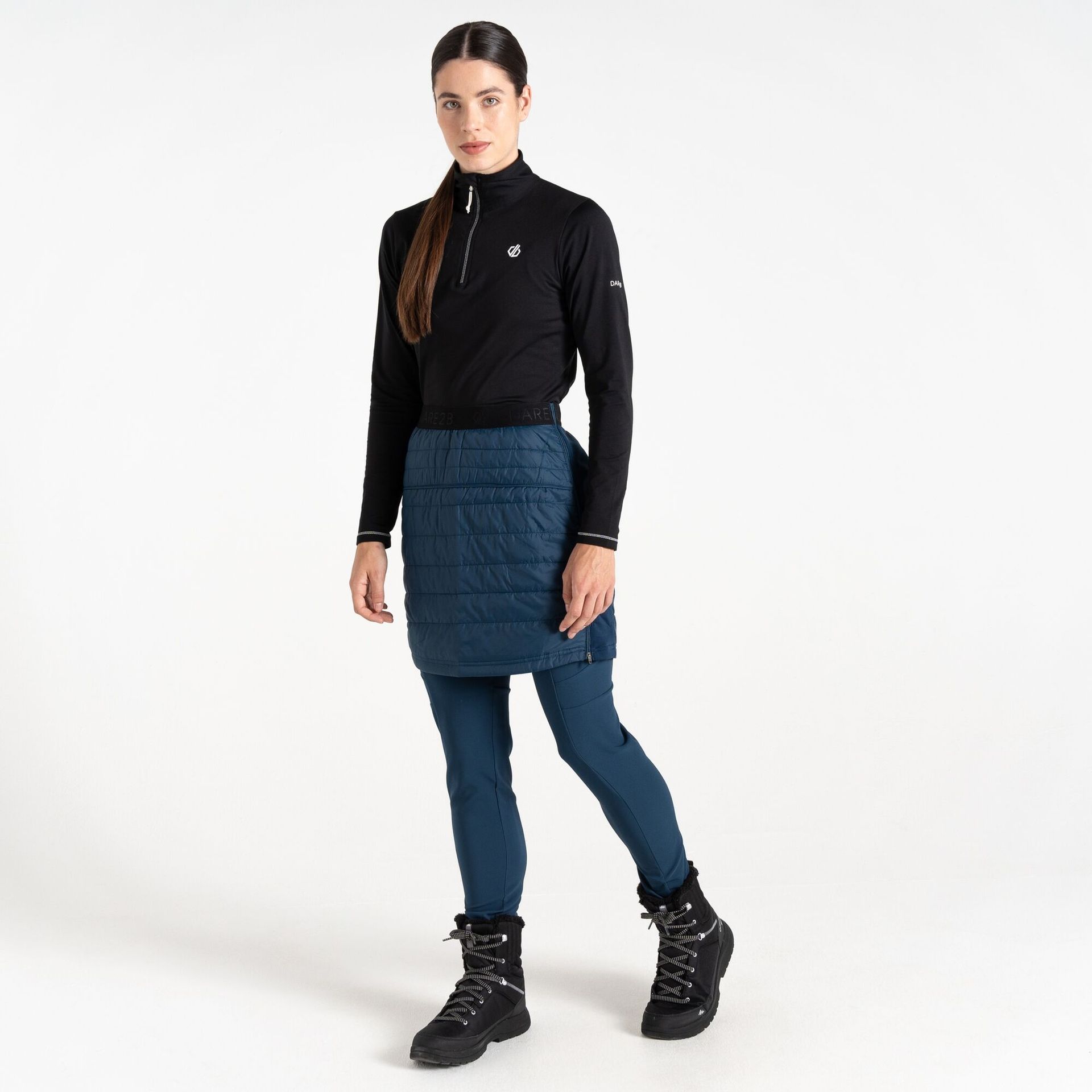 Dare 2b Spódnica damska ocieplana Deter Niebieski, Rozmiar: 46