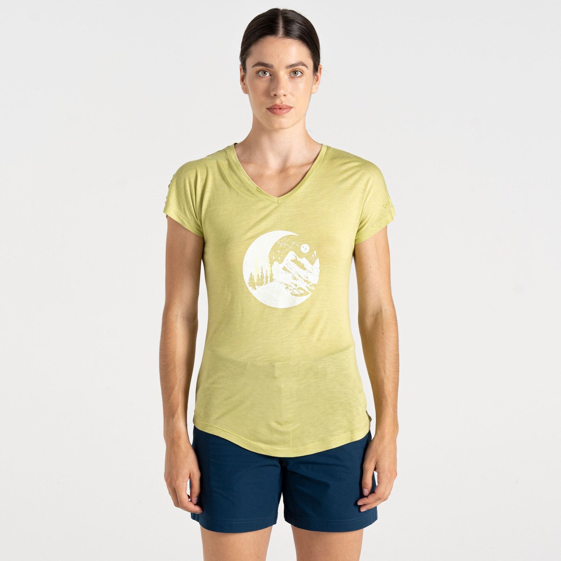 Dare 2b Damska koszulka Serene Zielony, Rozmiar: 46