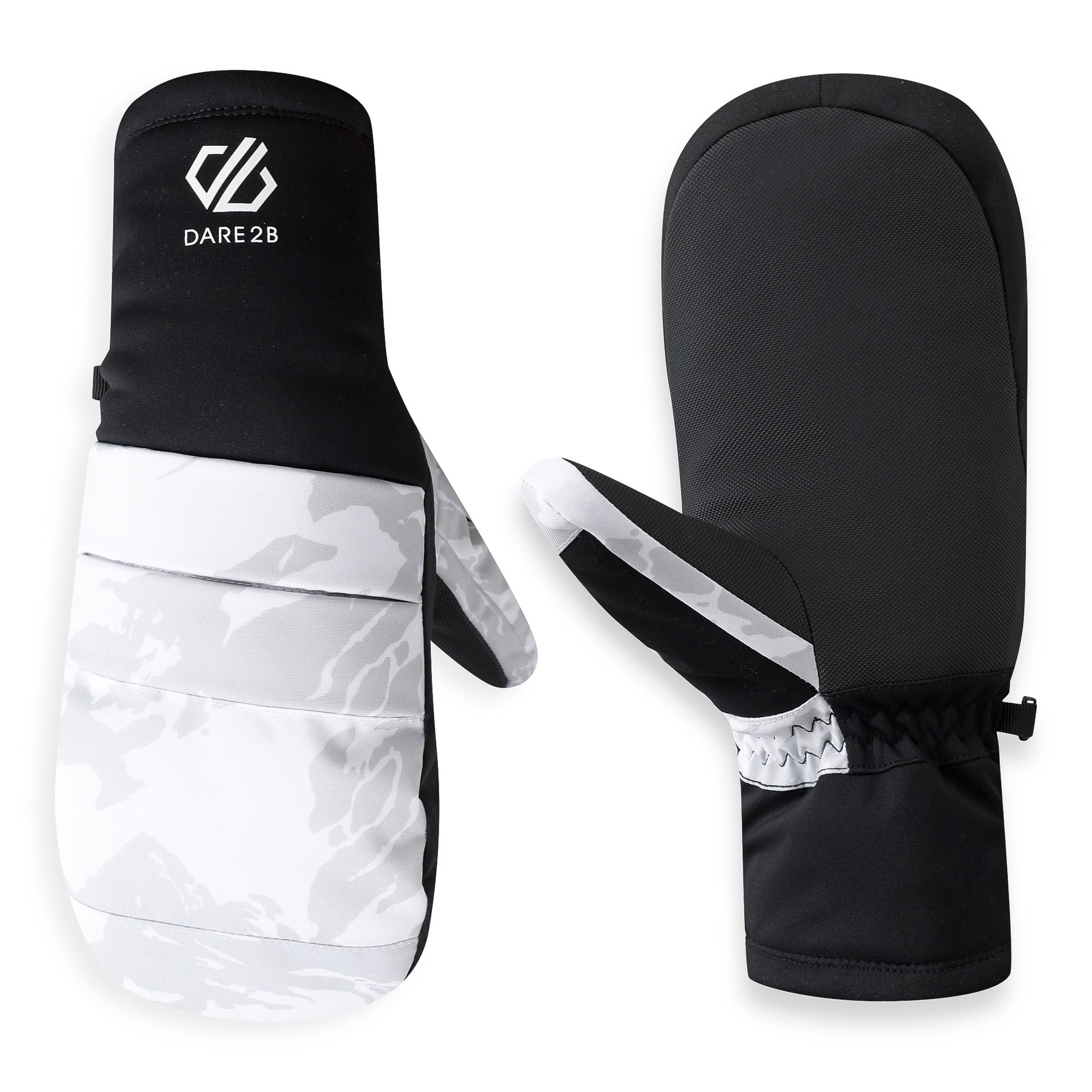Dare 2b Rękawice unisex narciarskie Freeride Mittens wodoodporne Beżowy, Rozmiar: XL
