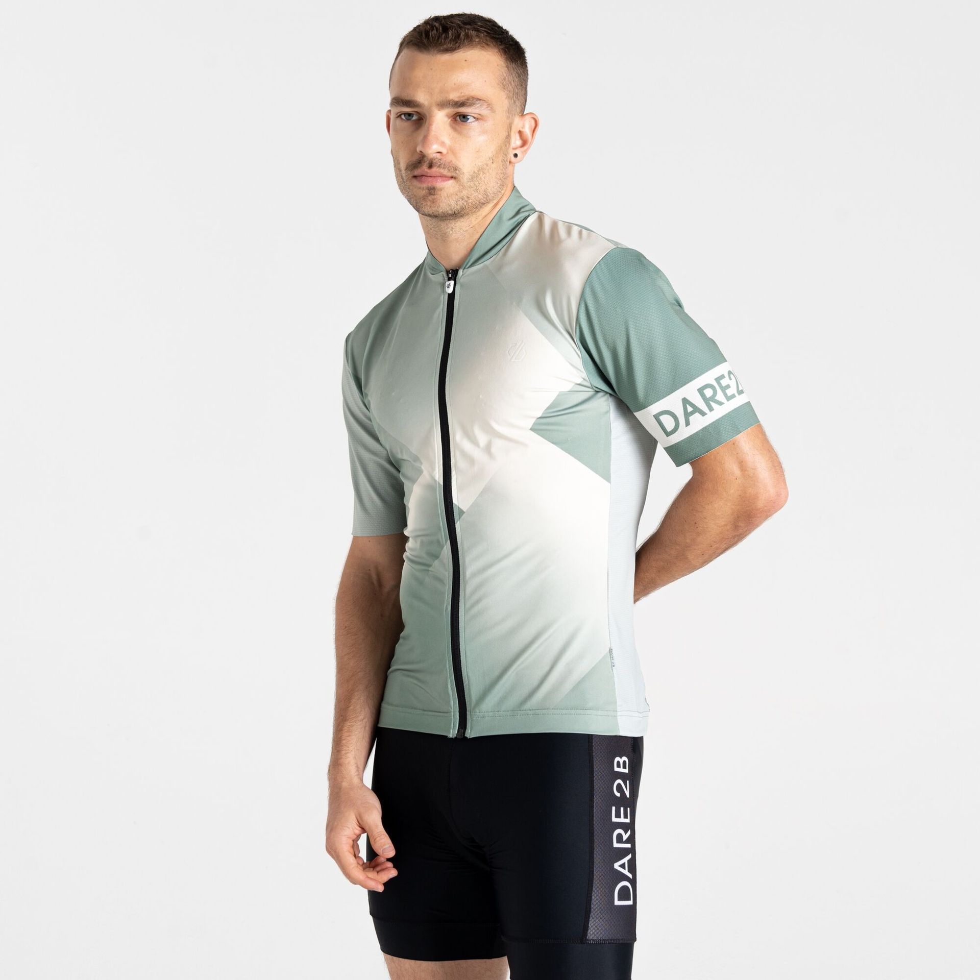 Dare 2b Koszulka męska rowerowa AEP Pedal II Zielony, Rozmiar: 3XL