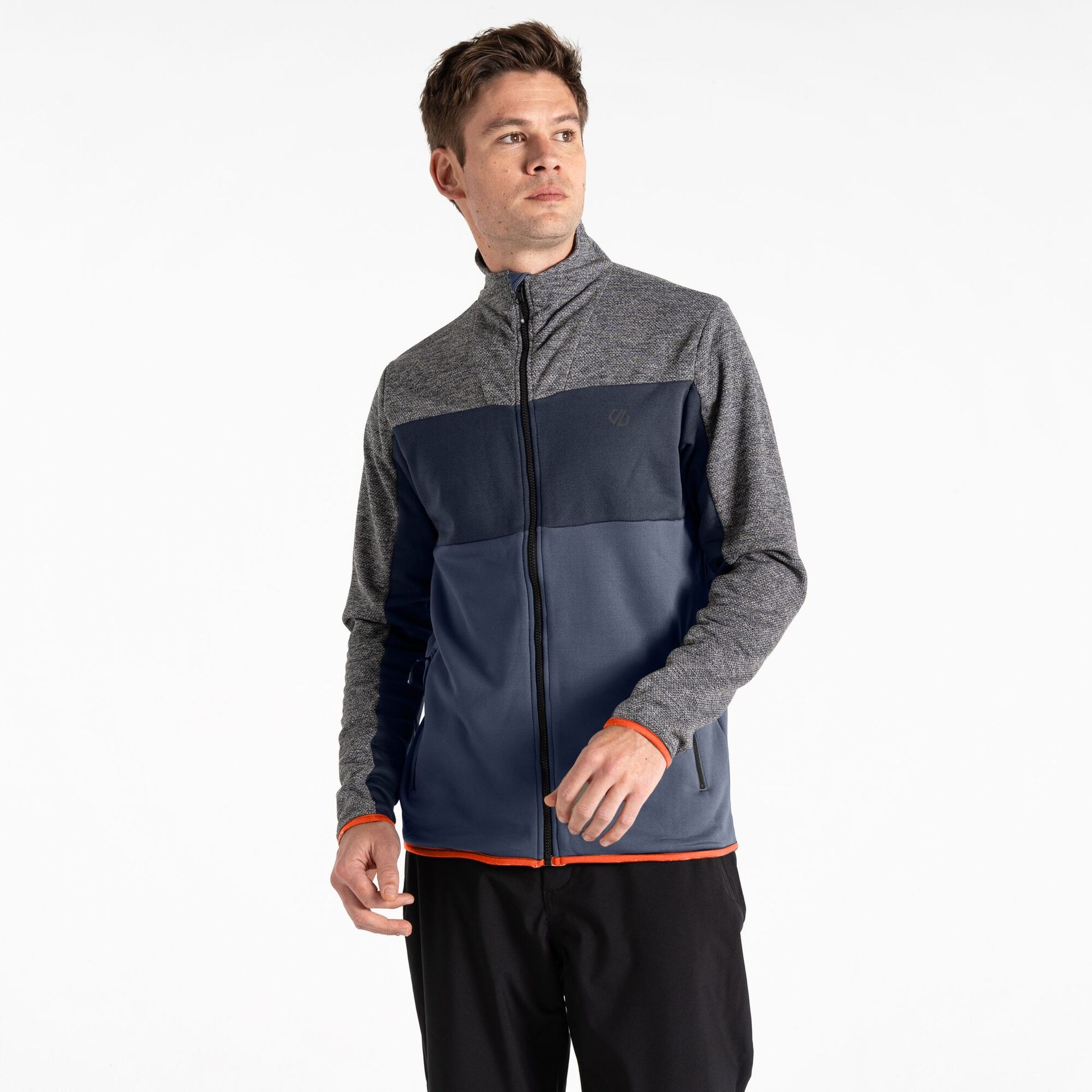 Dare 2b Męski polar Venture Szary, Rozmiar: 3XL