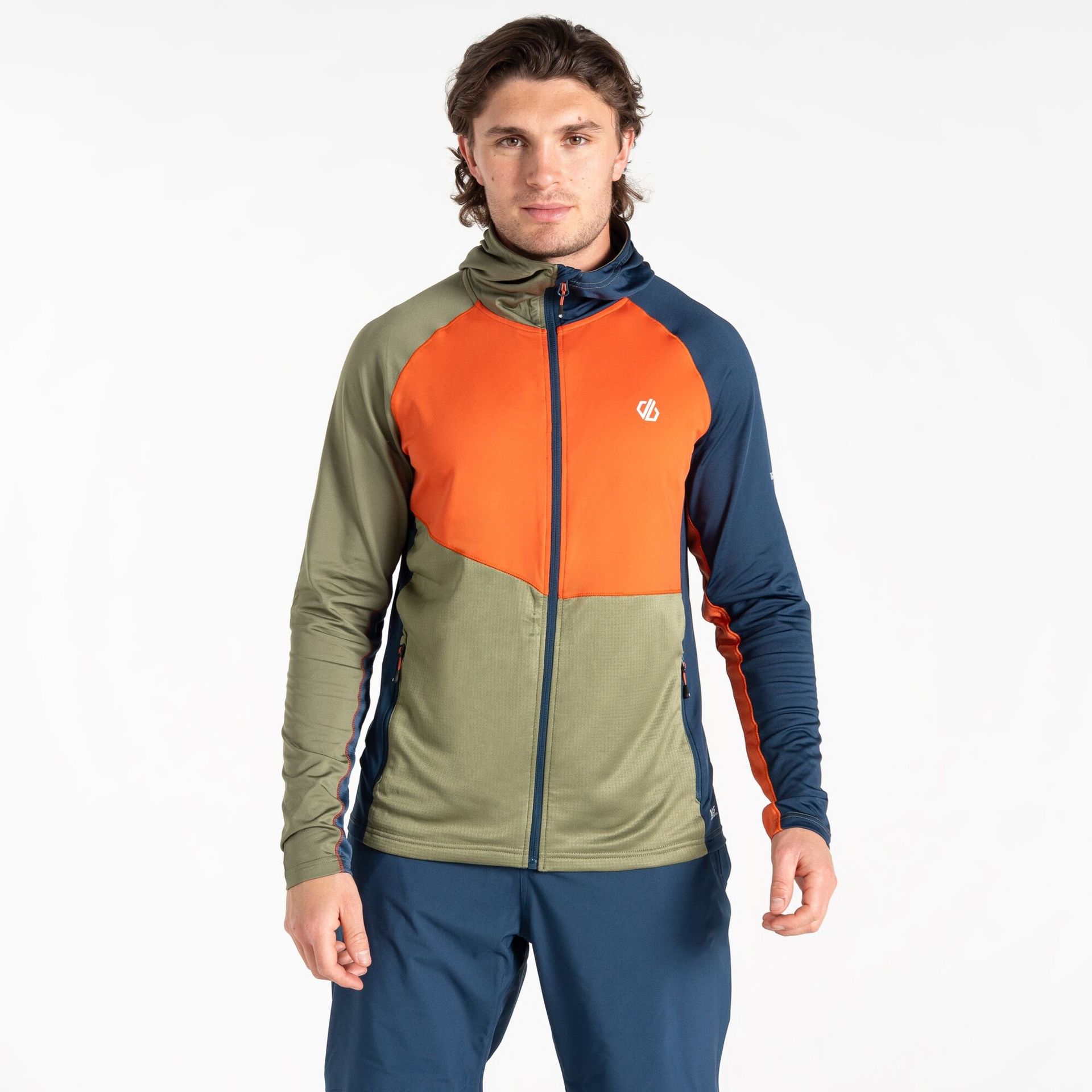Dare 2b Męska bluza Assimilate II Core Stretch Niebieski, Rozmiar: 3XL