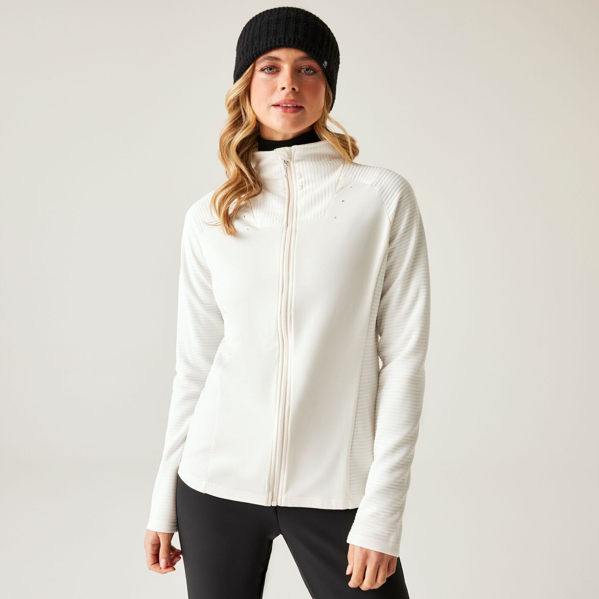 Dare 2b Bluza damska rozsuwana Sleek Beżowy, Rozmiar: 46