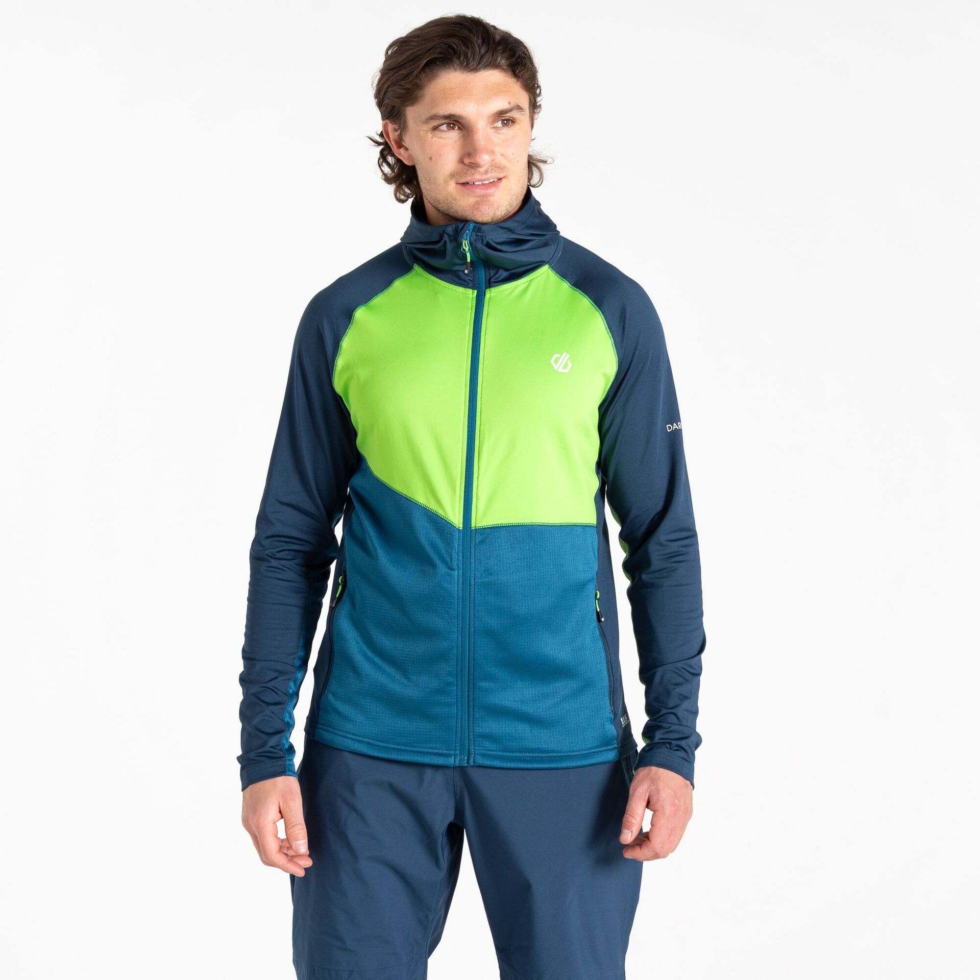 Dare 2b Męska bluza Assimilate II Core Stretch Niebieski, Rozmiar: 3XL