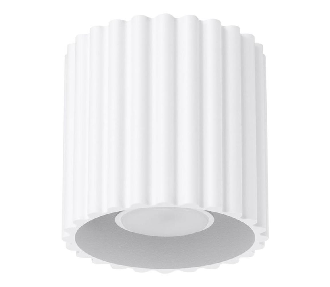 Sollux SL.1779 - Oprawa punktowa AURA 1xGU10/10W/230V śr. 10 cm biała