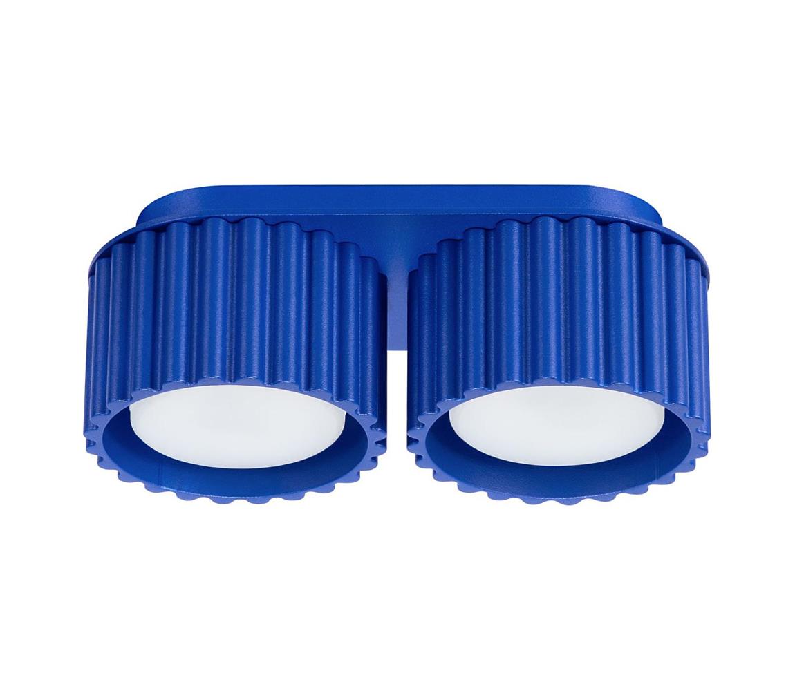 Sollux SL.1813 - Oprawa punktowa AURA 2xGX53/10W/230V niebieska