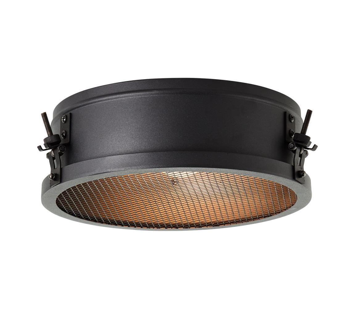 Brilliant - Lampa sufitowa ZOIS 1xE27/60W/230V o średnicy 30 cm, czarna