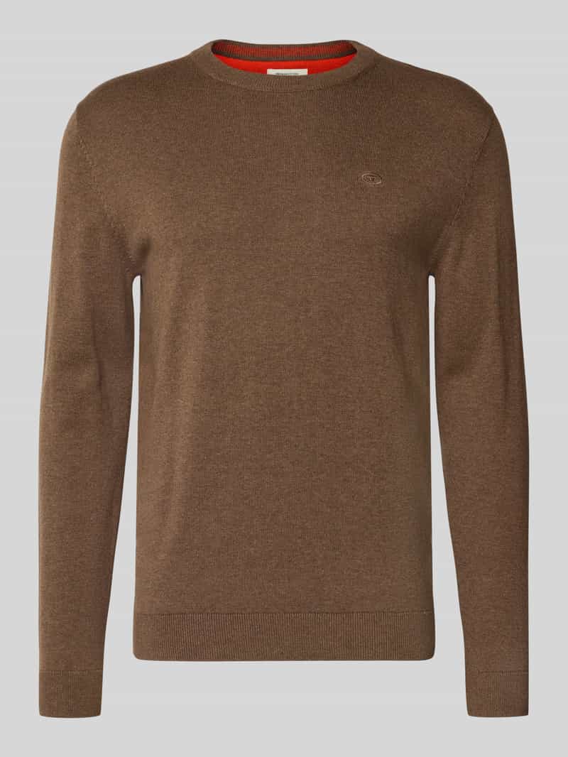 Sweter o kroju regular fit z czystej bawełny