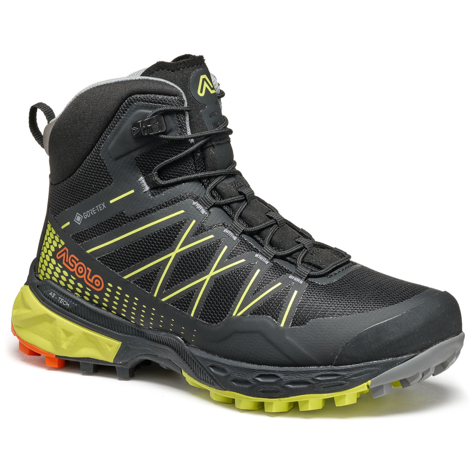 Buty outdoorowe dziecięce Asolo Tahoe Mid JR GTX Rozmiar butów (UE): 34 / Kolor: czarny/żółty