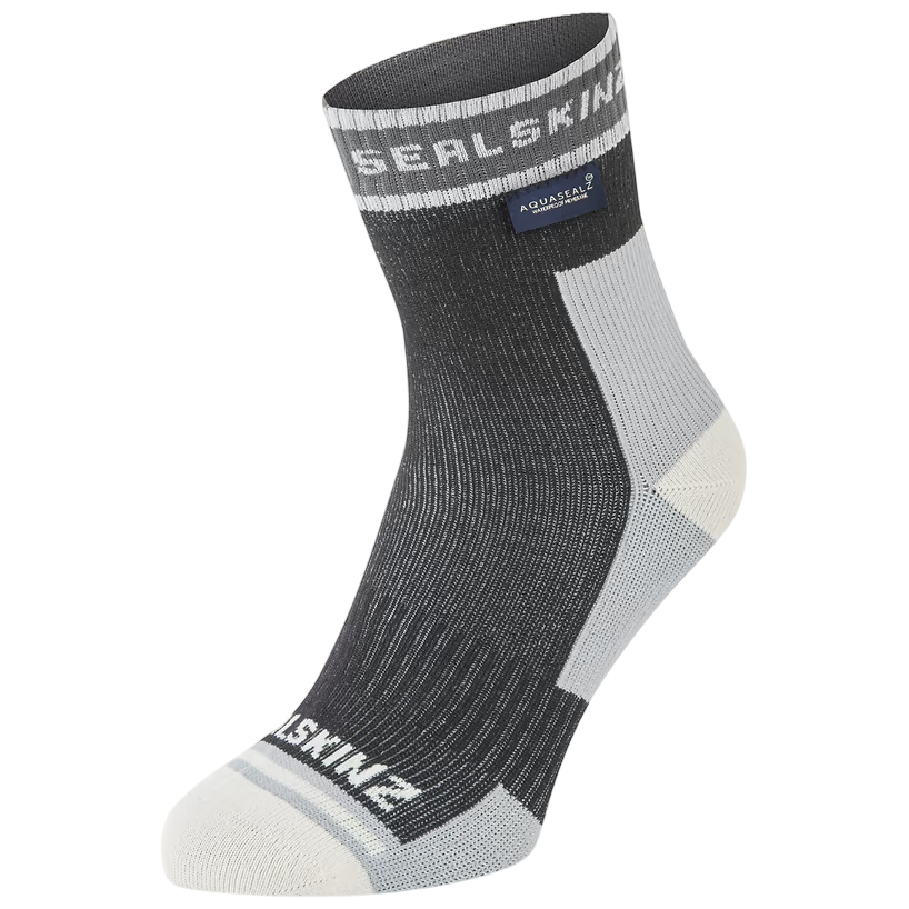 Wodoodporne skarpety SealSkinz Holverstone-A Rozmiar skarpet: 39-42 / Kolor: czarny