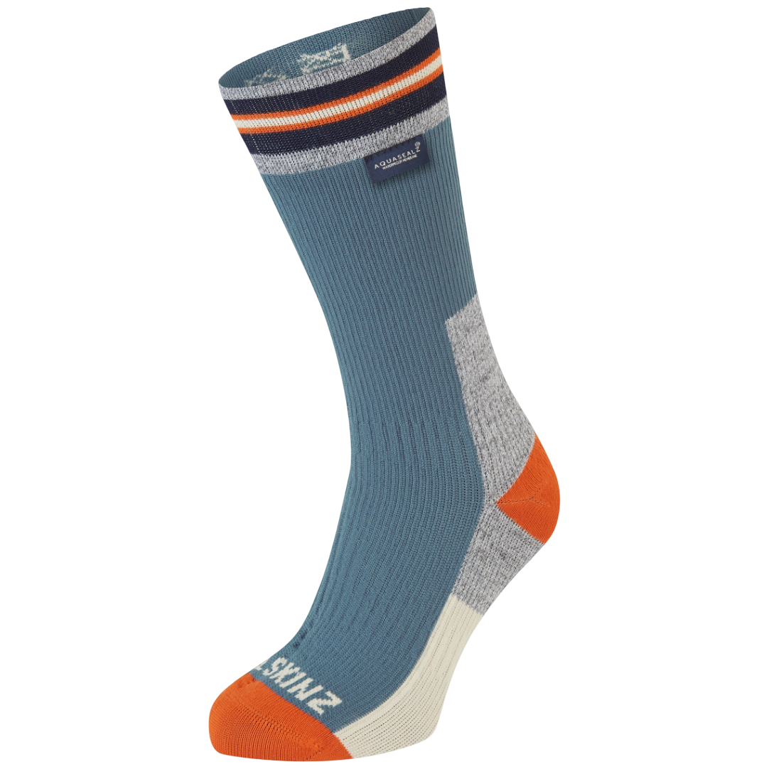 Wodoodporne skarpety SealSkinz Surlingham-M Rozmiar skarpet: 36-38 / Kolor: niebieski