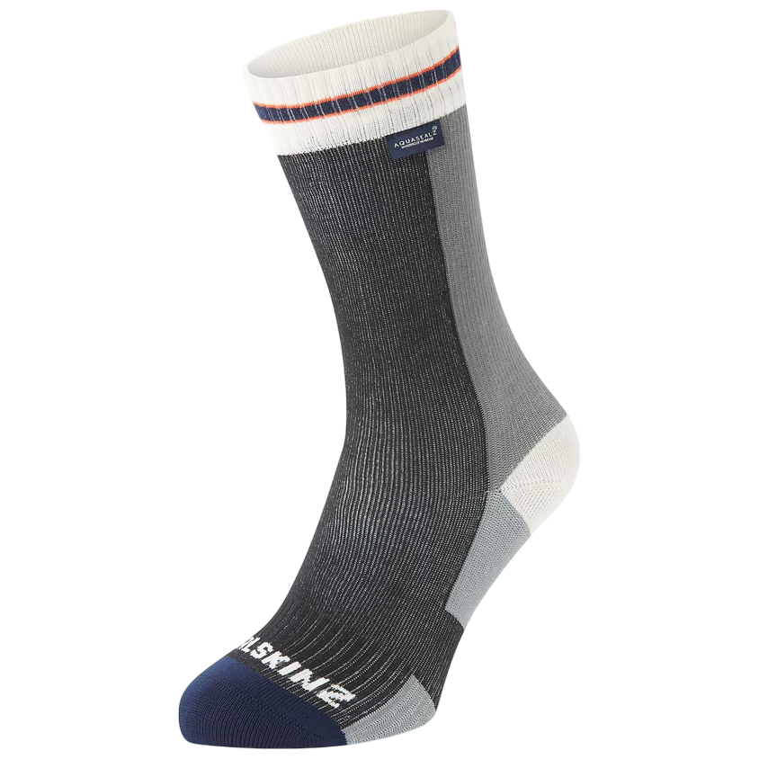 Wodoodporne skarpety SealSkinz Billockby Rozmiar skarpet: 39-42 / Kolor: czarny