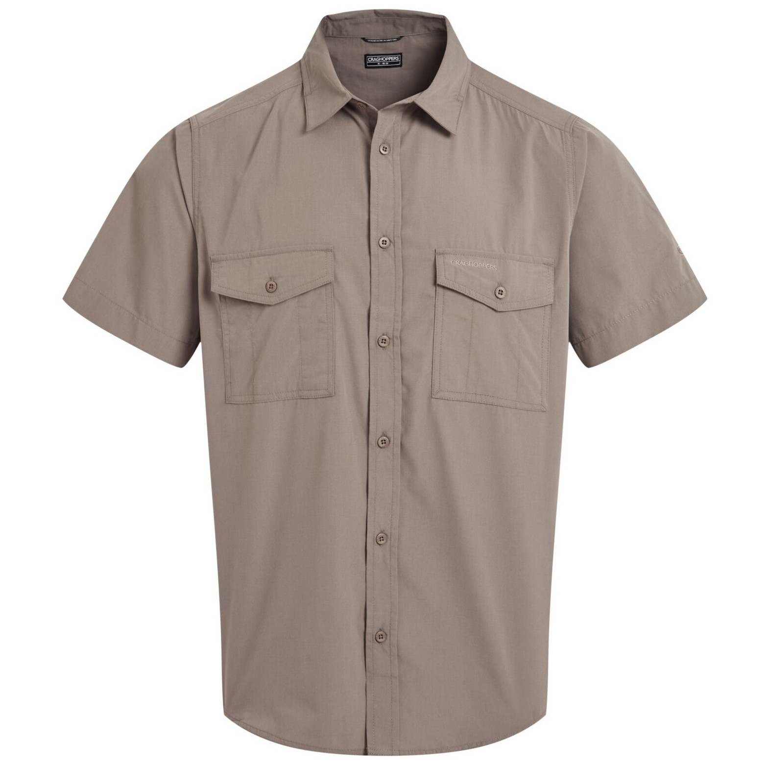 Koszula męska Craghoppers Kiwi II SS Shirt Rozmiar: XL / Kolor: brązowy