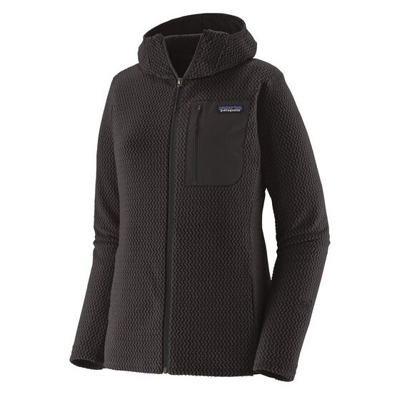 Bluza damska Patagonia W's R1 Air Full-Zip Hoody Rozmiar: XS / Kolor: czarny