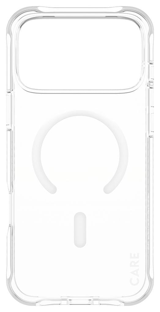 CARE by PanzerGlass Fashionable Samba w. White MagSafe iPhone 17 Pro Max przezroczysty