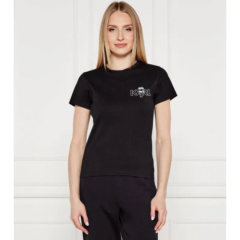 Karl Lagerfeld T-shirt ikon seasonal | Slim Fit
