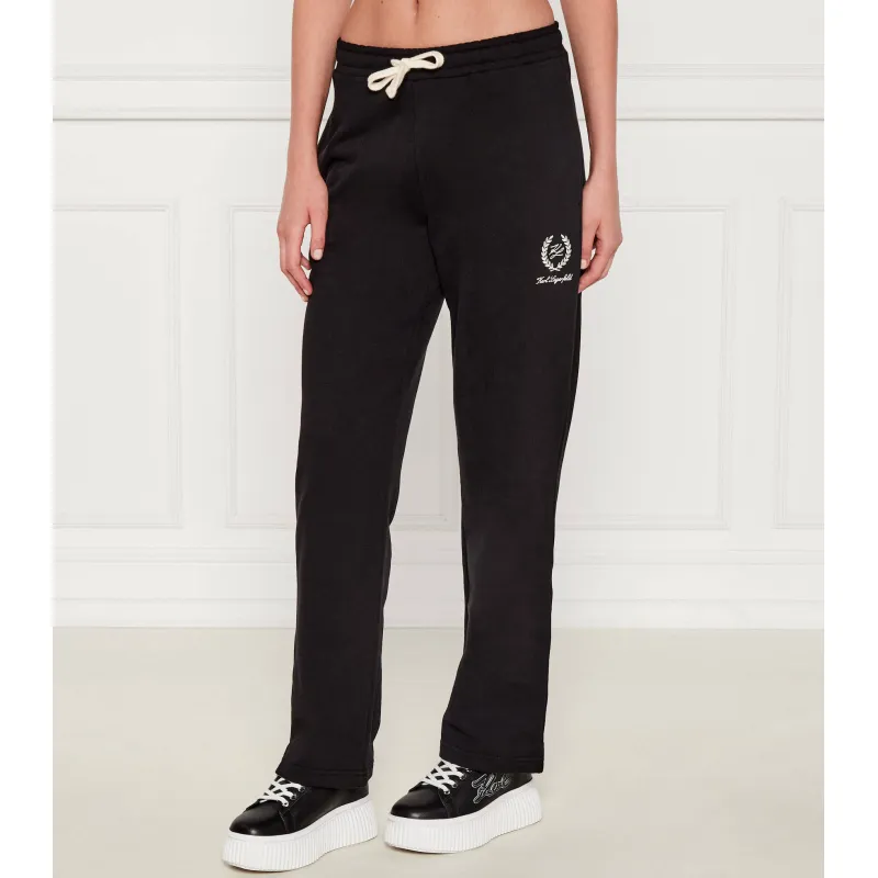 Karl Lagerfeld Spodnie dresowe hotel | Straight fit