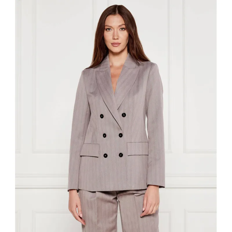 Marc Cain Marynarka | Oversize fit | z dodatkiem wełny