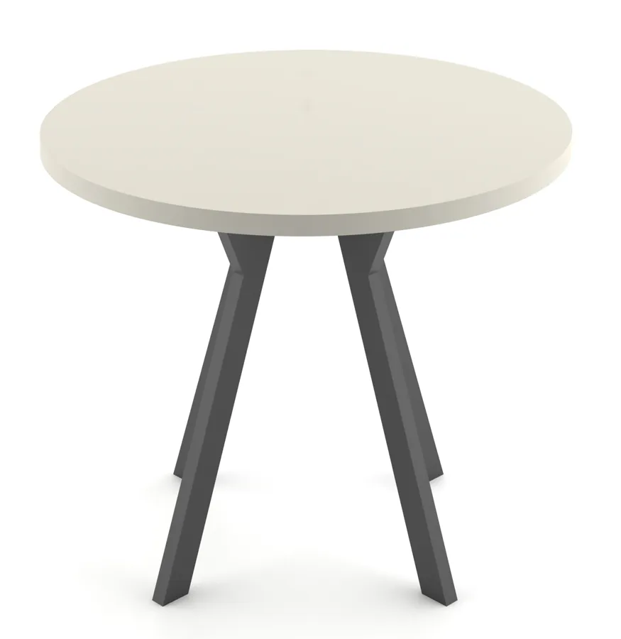 Rozkładany okrągły stół z kaszmirowym blatem A3-L19