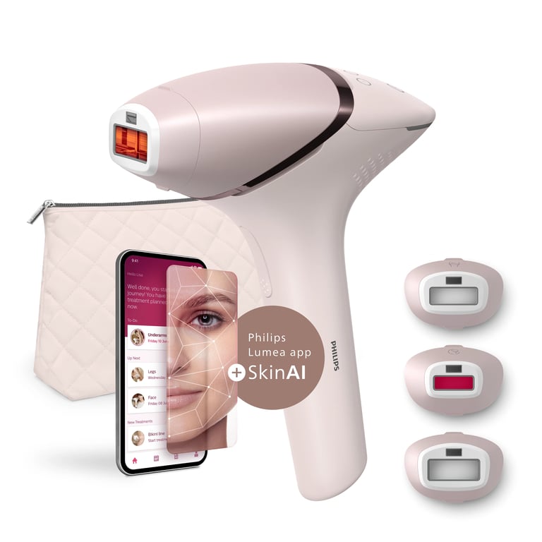Philips Lumea Prestige Lumea IPL 9900 Series BRI953/02 Urządzenie IPL do depilacji światłem z SenseIQ