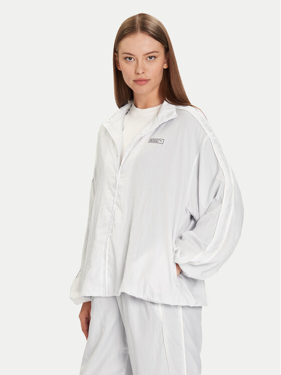 Puma Bluza PUMA X ROSÉ T7 633793 32 Srebrny Oversize