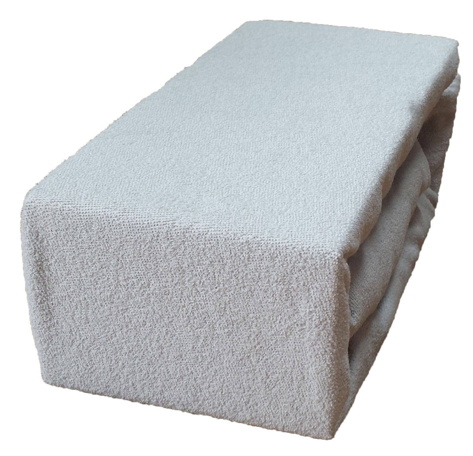. PRZEŚCIERADŁO FROTTE Z GUMKĄ 90X200 SZARY JASNY 180G/M2 Zakupy dla domu i biura! FROTTE 180