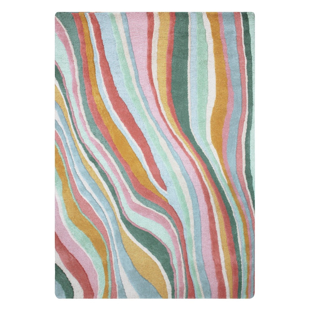 Wełniany dywan tkany ręcznie 160x230 cm Abstract Flow – Flair Rugs