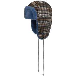 Czapka Pilotka Novale Multicolour by Lierys, niebieski, One Size