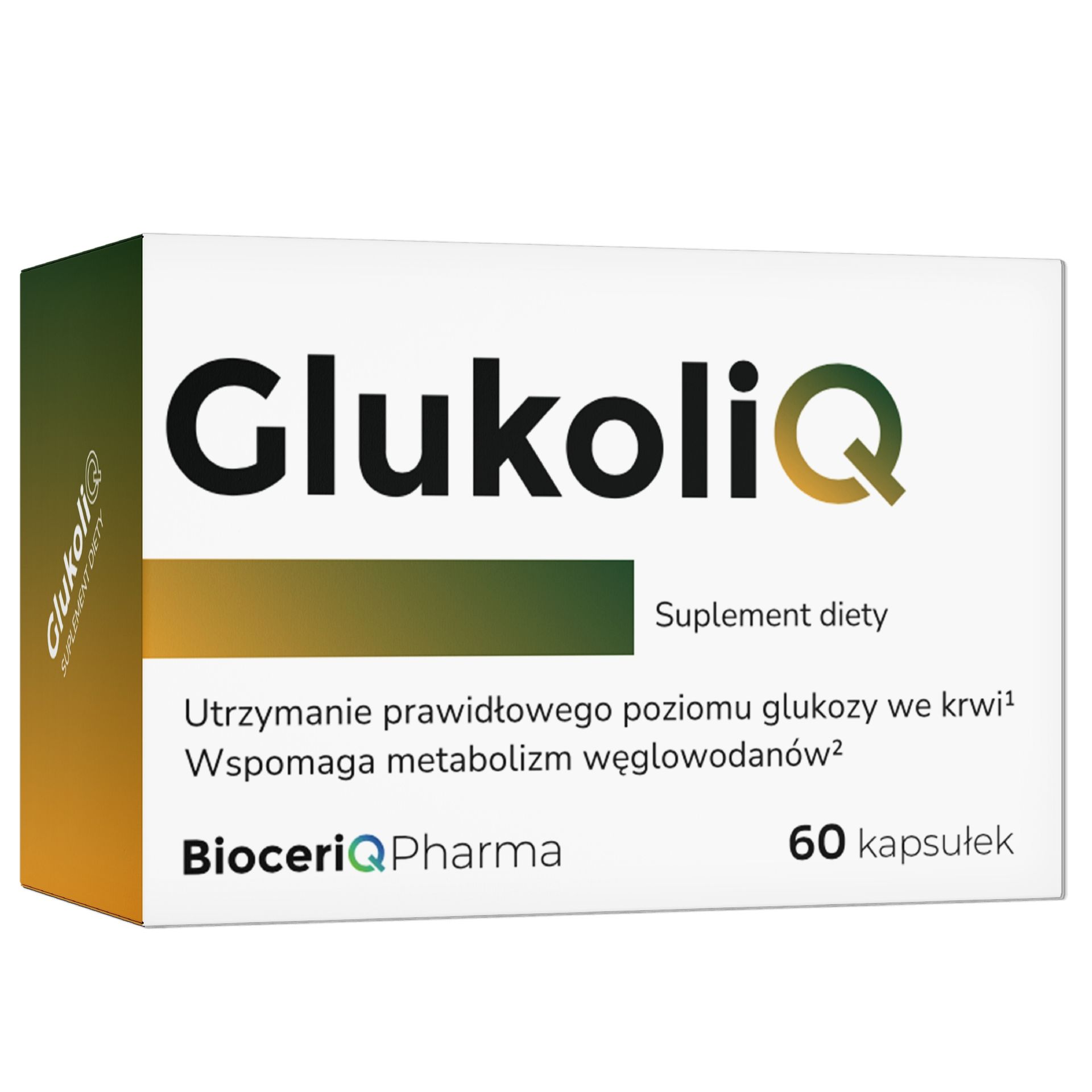 Bioceriq, GlukoliQ, 60 kapsułek