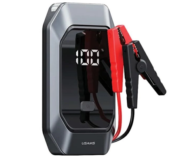 USAMS ZB284ZDB01 Car Jump Starter ZDB Series 8000mAh Czarny