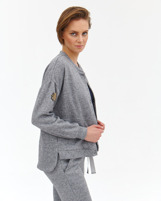 Bomberka sweterkowa wełna