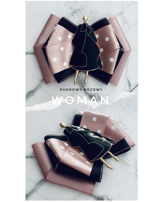 Brosza WOMAN w stylu Pop Art z artystyczną Kobietą