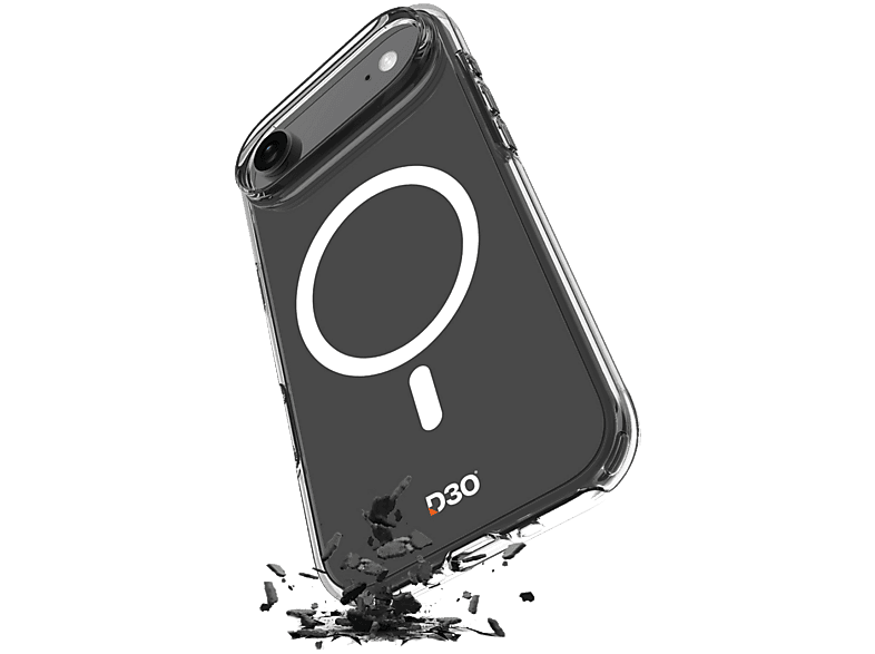 Etui SBS Impact Clear D3O Bio do iPhone Air Przezroczysty