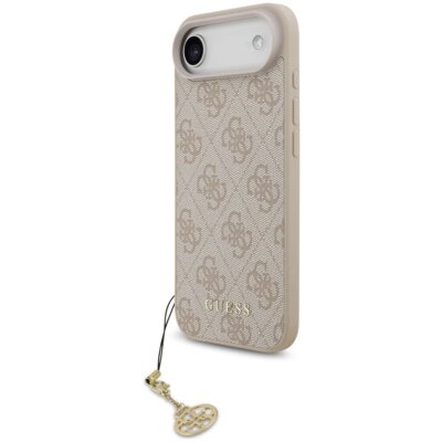 Etui GUESS 4G Charms Collection MagSafe do Apple iPhone Air Różowy