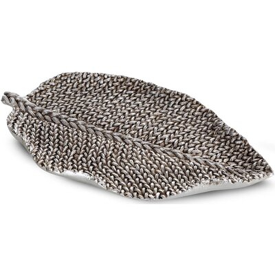 Patera EUROFIRANY Moli 29 x 16 x 3 cm Srebrny