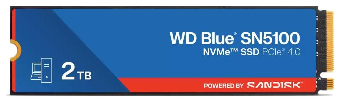 WD Blue SN5100 M.2 PCIe NVMe 2TB