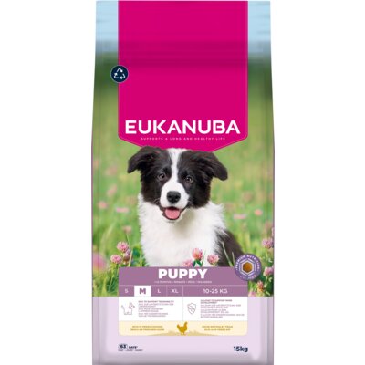 Karma dla psa EUKANUBA Puppy Medium Breed Kurczak 15 kg
