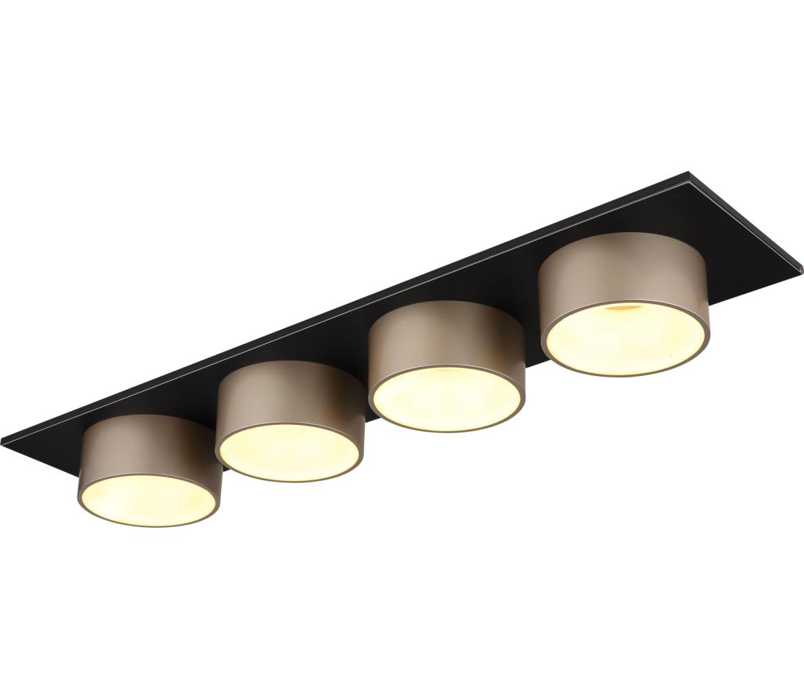 Globo 56964-4 - Lampa sufitowa LED RAYMOND LED/40W/230V 3000K 86x20 cm beżowa