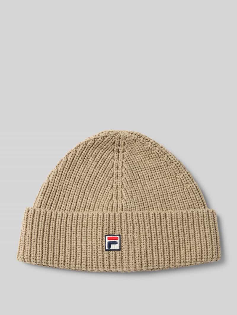 Czapka beanie z wyhaftowanym logo model ‘BIELLA’