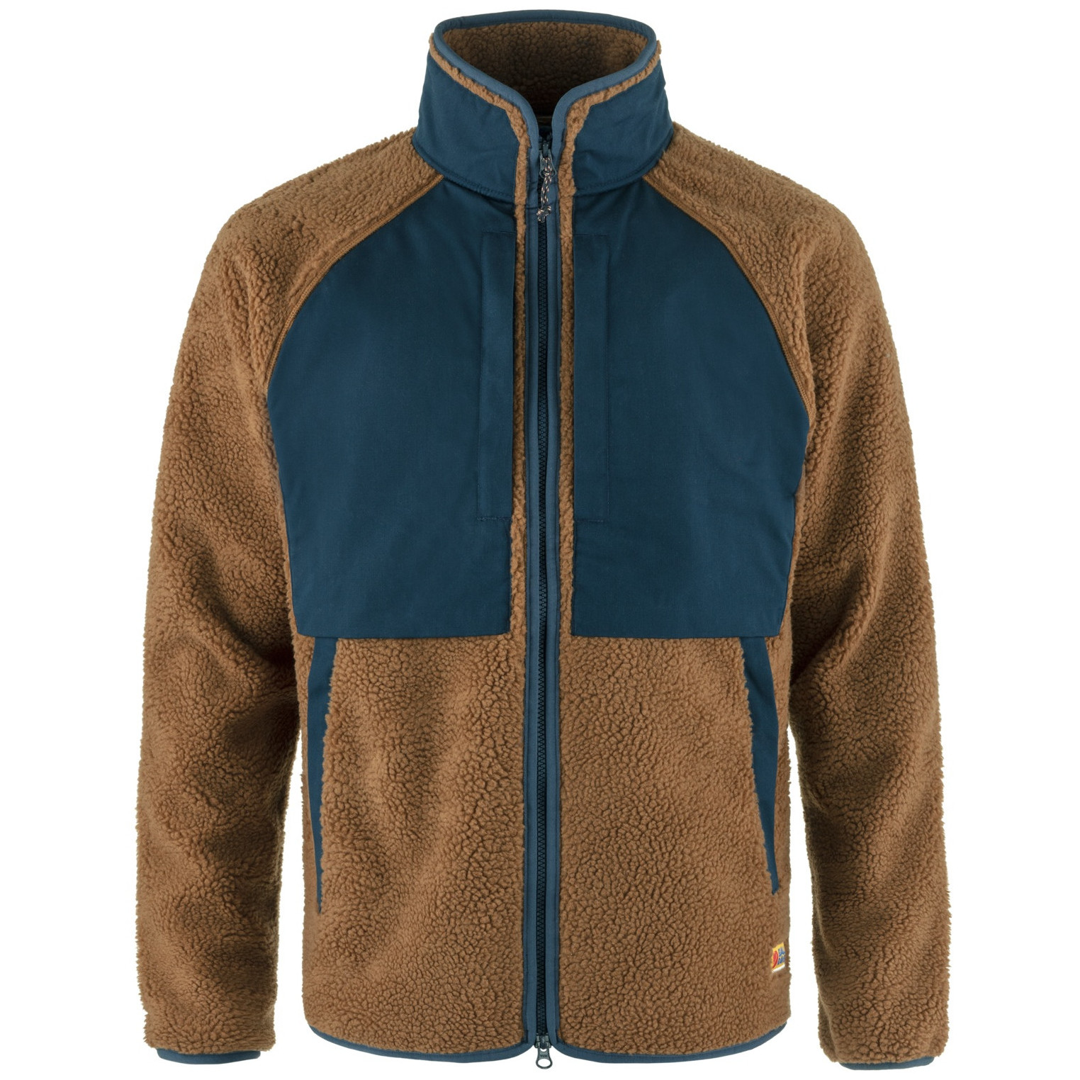 Kurtka męska Fjällräven Vardag Pile Jacket M Rozmiar: L / Kolor: brązowy/niebieski