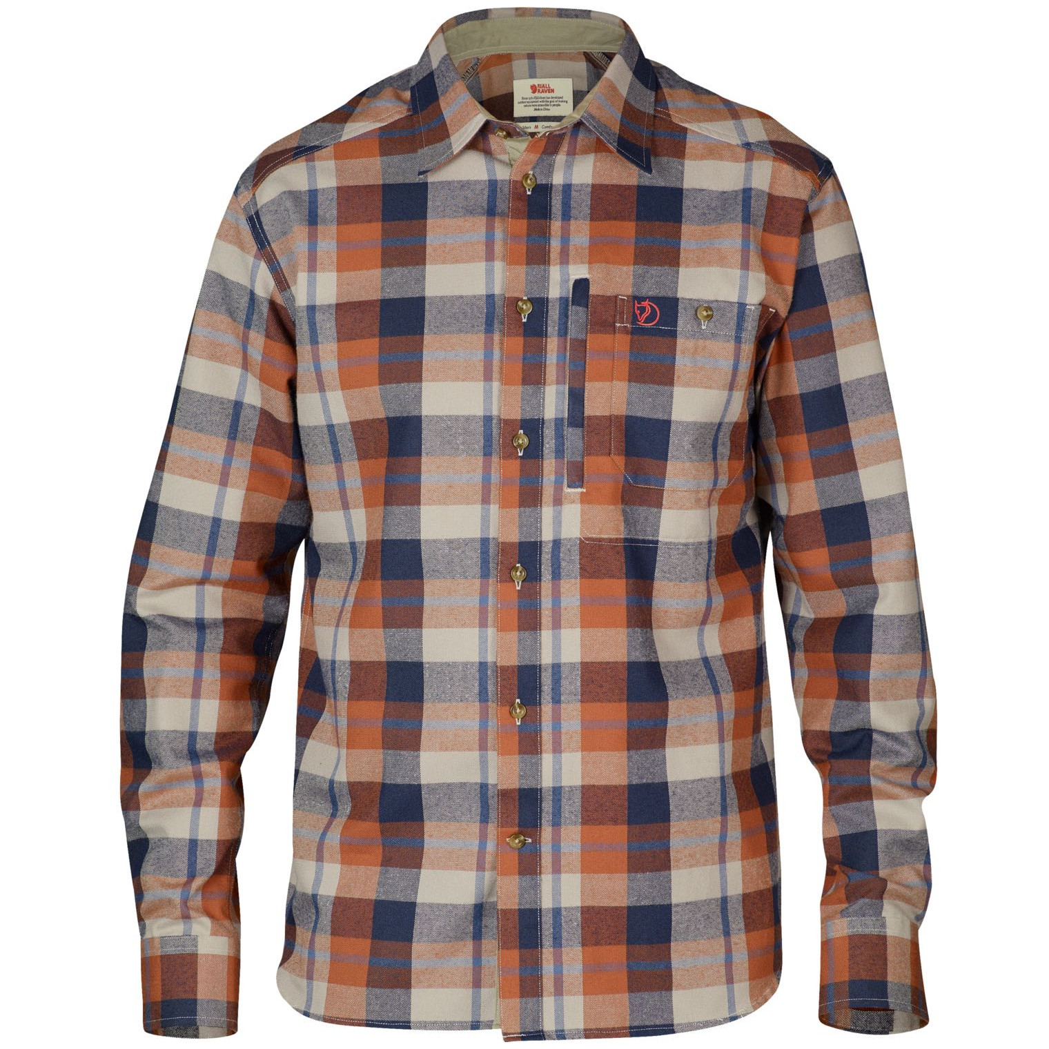 Koszula męska Fjällräven Fjällglim Shirt M Rozmiar: L / Kolor: brązowy