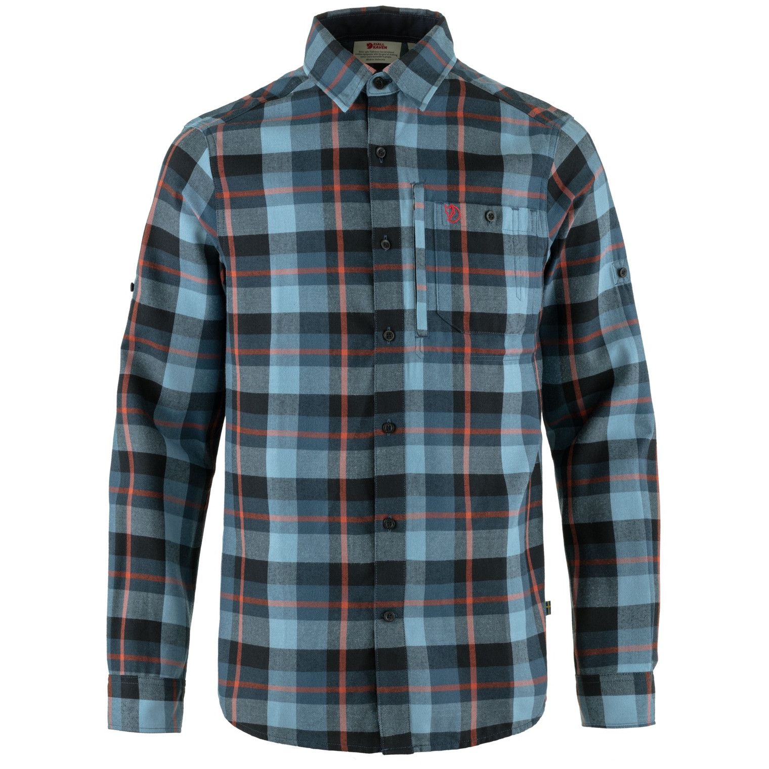Koszula męska Fjällräven Fjällglim Shirt M Rozmiar: XL / Kolor: niebieski/jasnoniebieski