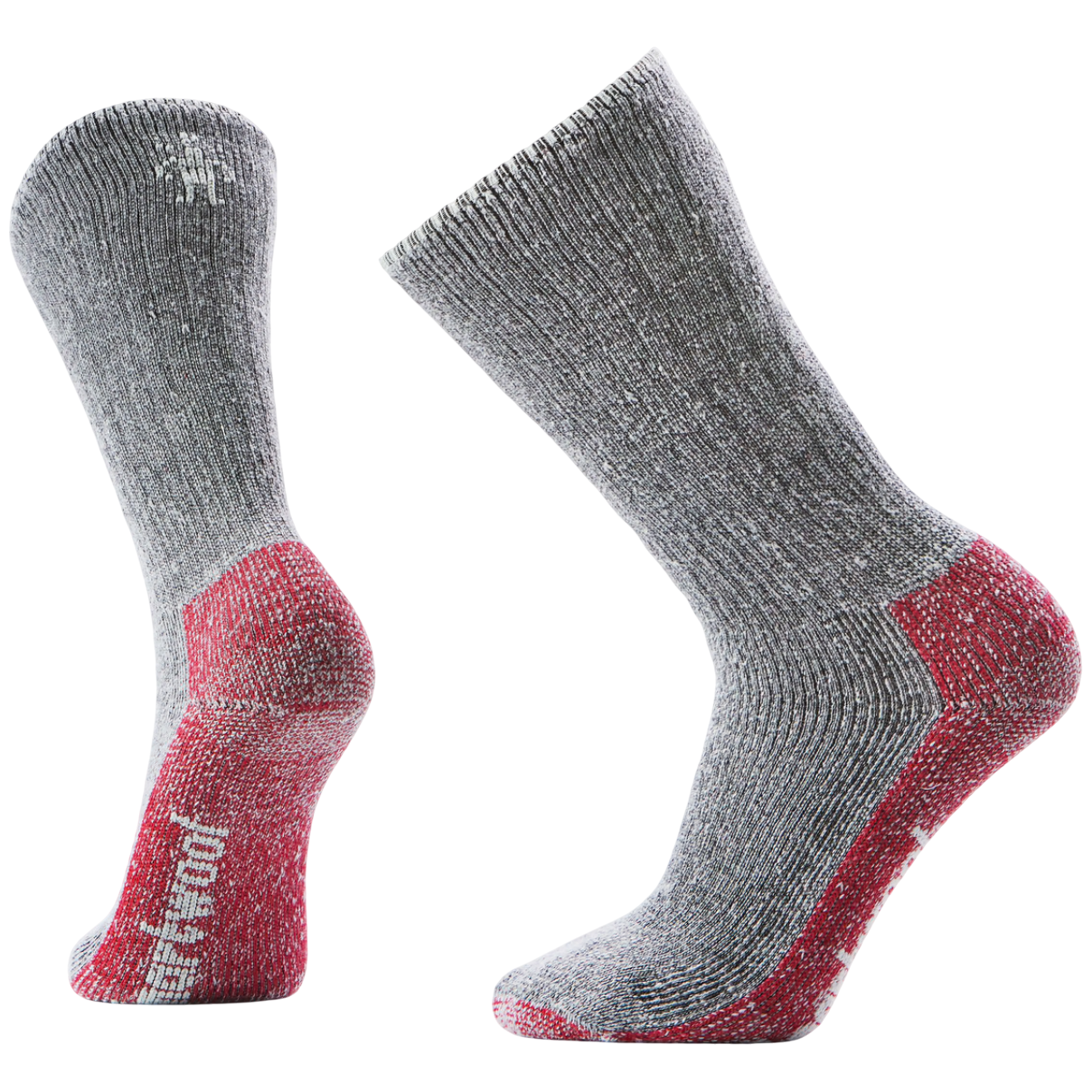 Skarpety Smartwool Mountaineer Classic Edition Max Cushion Rozmiar skarpet: 42-45 / Kolor: czerwony/szary