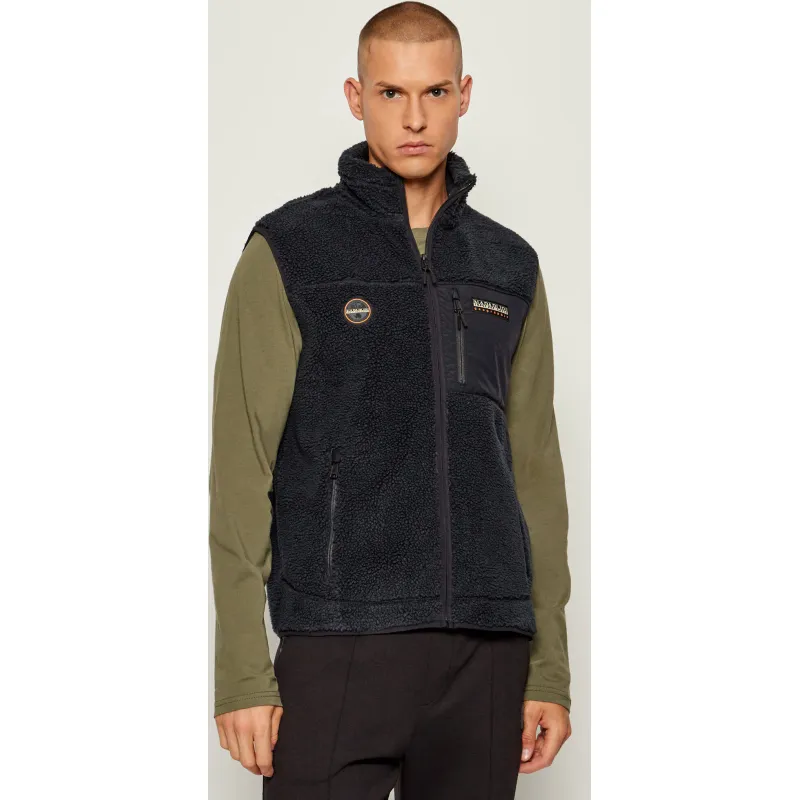 Napapijri Polarowy bezrękawnik Yupik Regular Fit