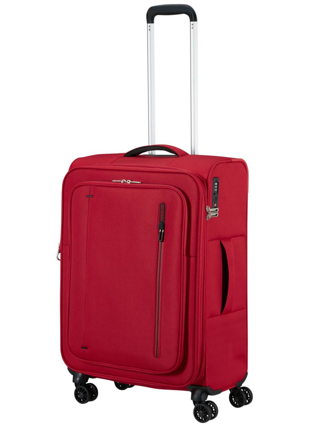 Walizka średnia American Tourister Cloudrider Exp - astral red