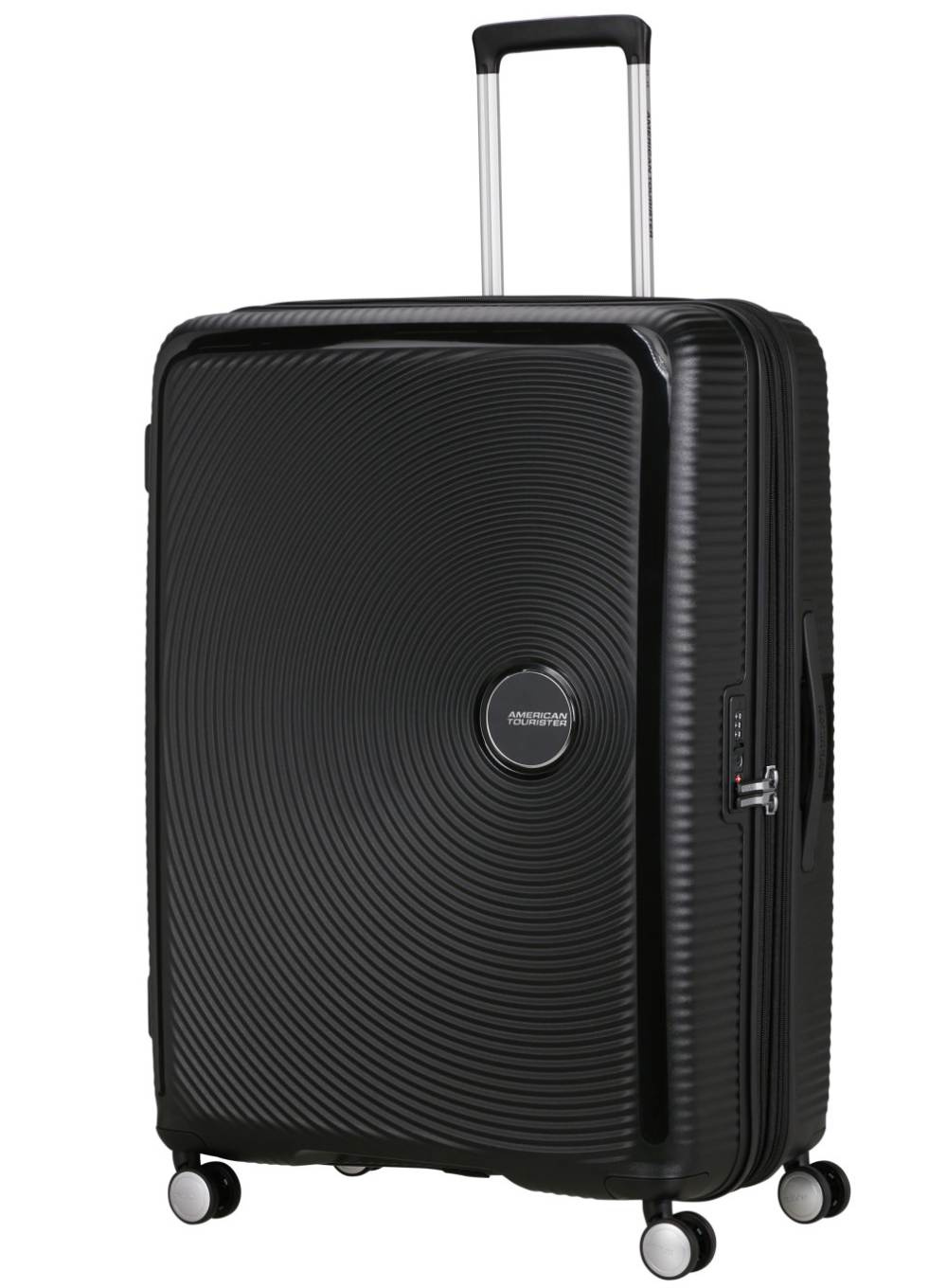 Walizka duża XL American Tourister SoundBox EXP - bass black