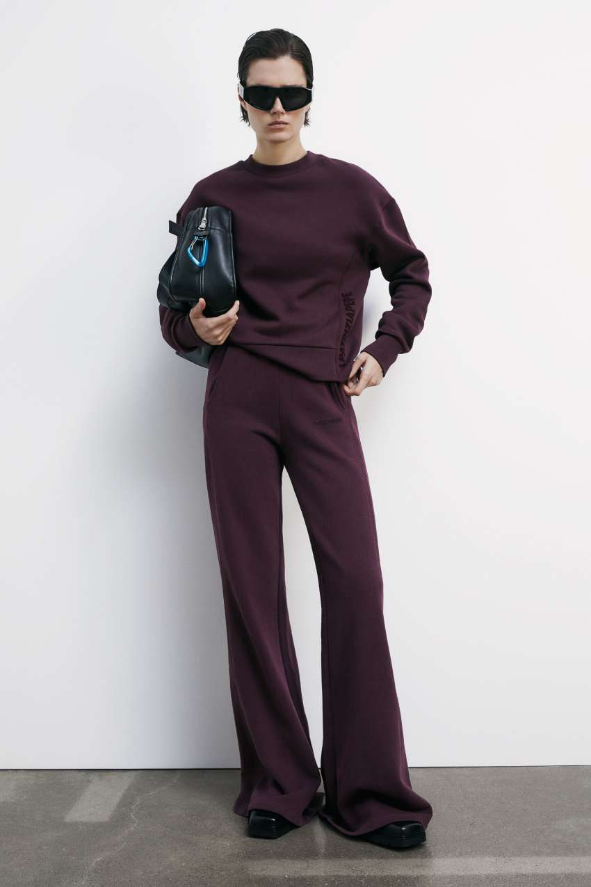 Spodnie dresowe flare