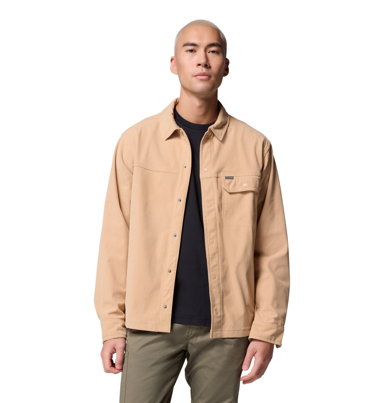 Koszula sztruksowa męska Columbia FLARE GUN beżowa 2095811262