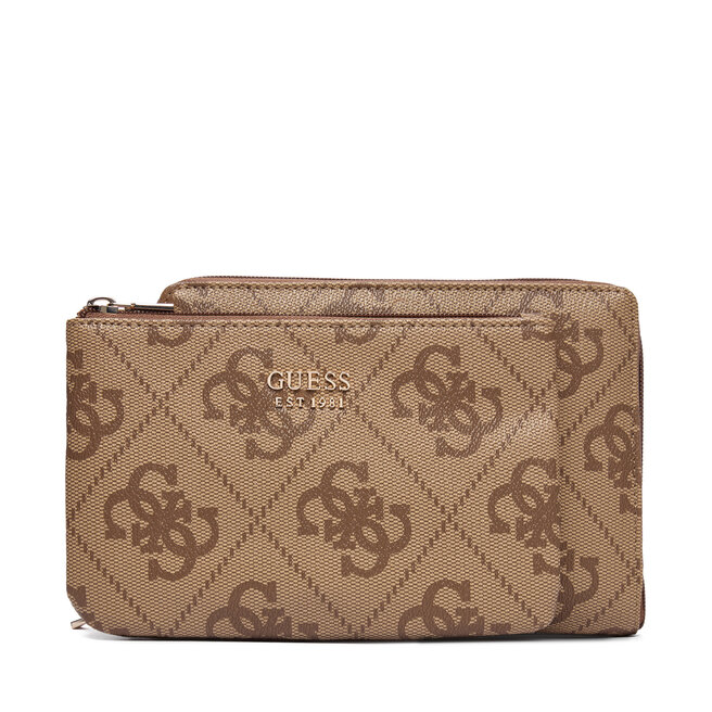 Zestaw 2 etui Guess Berta Travel TXOB86 88048 Brązowy